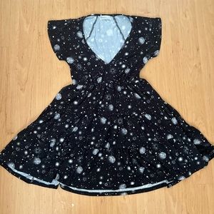 Urban outfitters Julia galaxy print dress